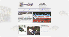 Desktop Screenshot of birchwoodmotelwi.com